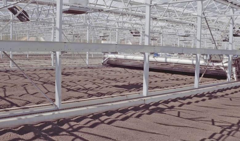 Huber Bayreuth - sludge drying greenhouse construction - Deforche - Hedafor 