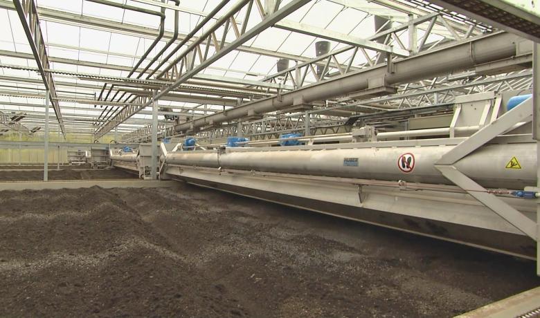 Huber Bayreuth - sludge drying greenhouse construction - Deforche - Hedafor 