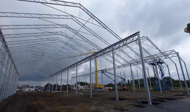 Serre voor stockage van planten - Kas - Greenhouse - Pairi Daiza - Deforche