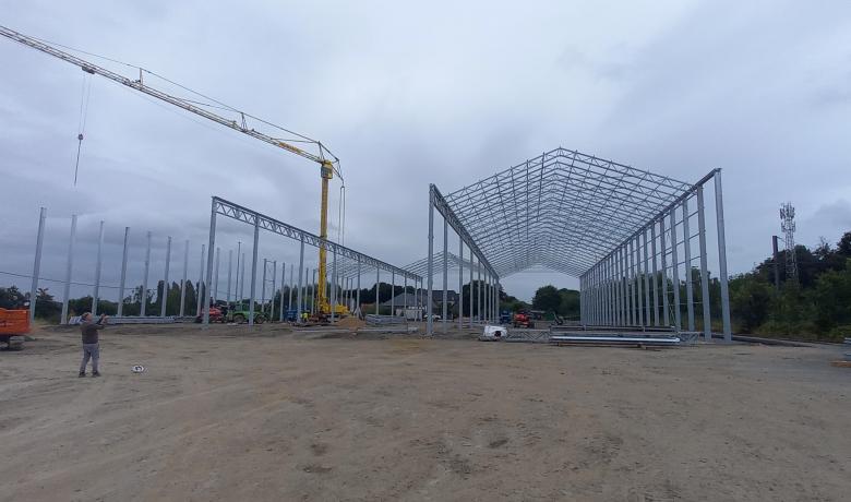 Serre voor stockage van planten - Kas - Greenhouse - Pairi Daiza - Deforche