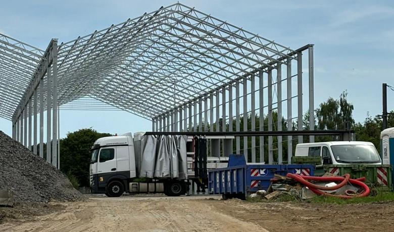 Serre voor stockage van planten - Kas - Greenhouse - Pairi Daiza - Deforche